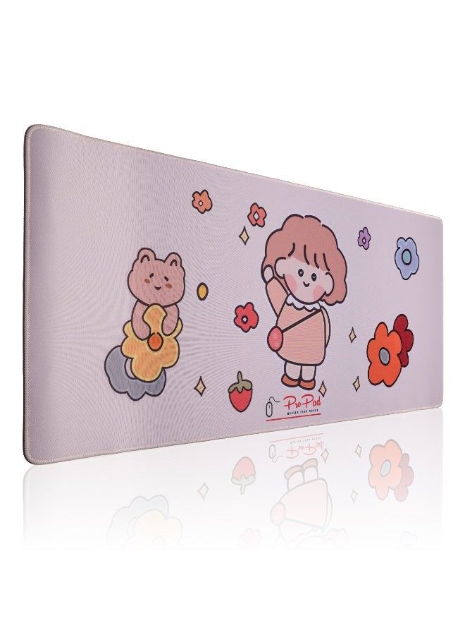 ProPad Mousepad Cute Cartoon Design 88.5×40cm - Image 1